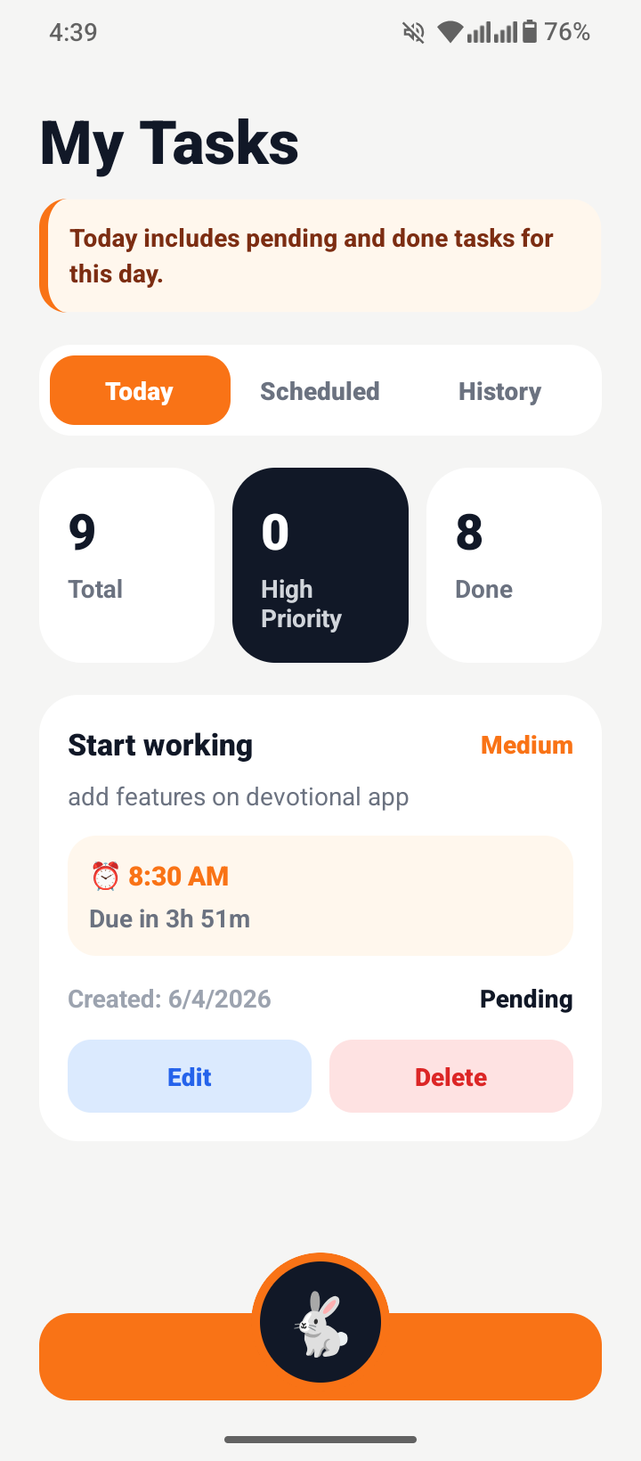 Rabbit Tasker screenshot 3