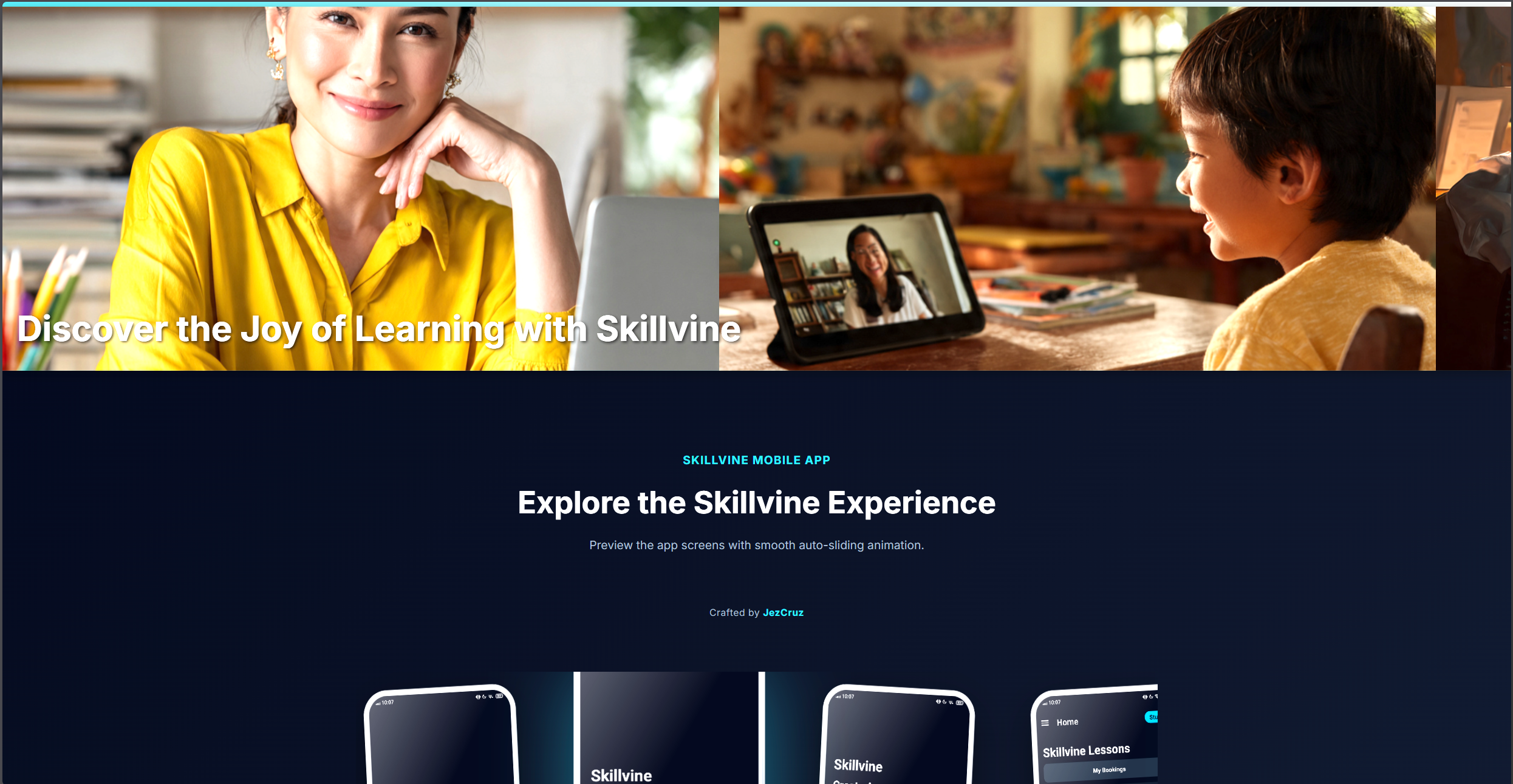 Skillvine screenshot 2