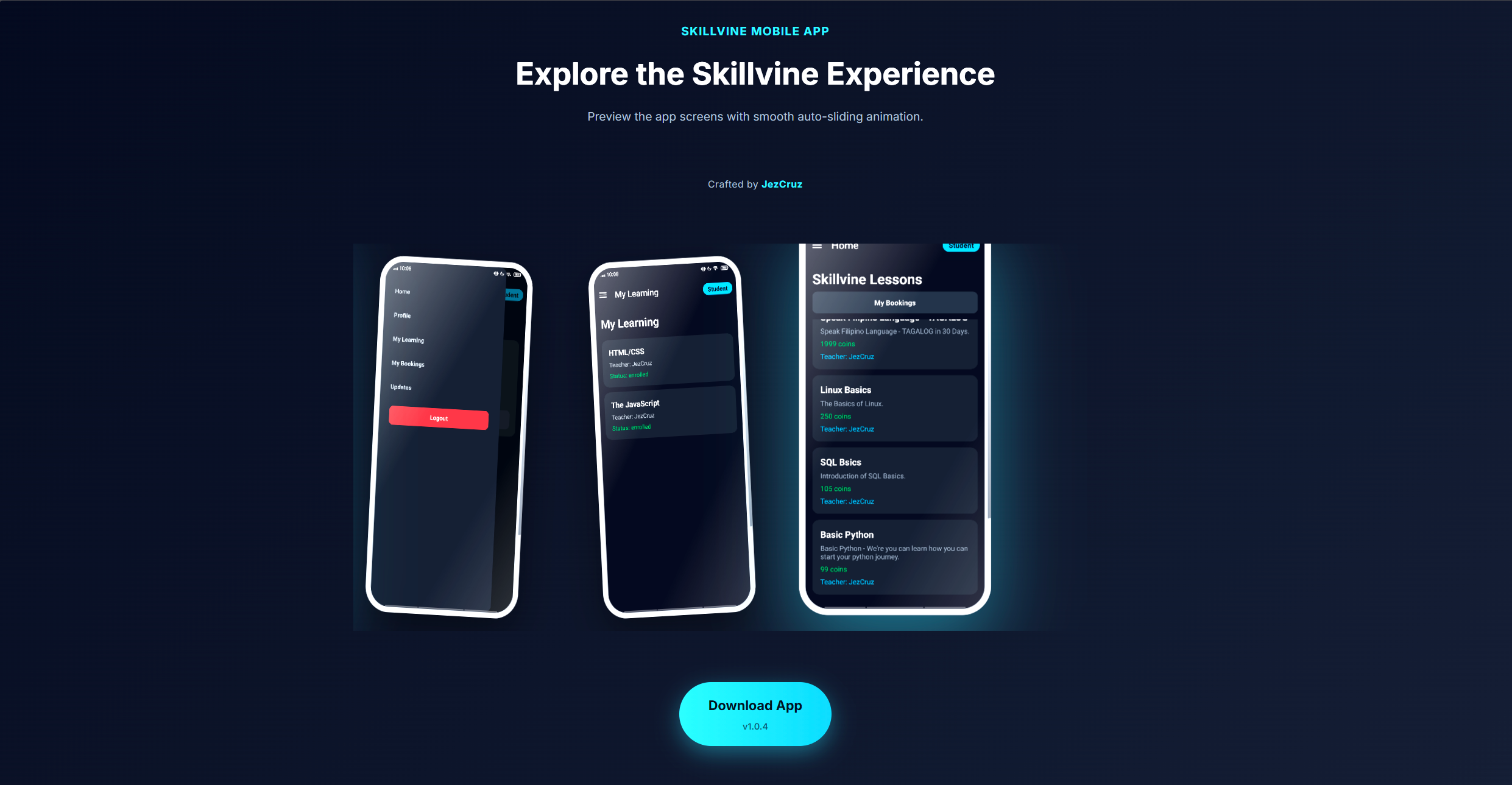 Skillvine screenshot 3